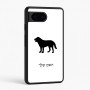 כיסוי בעיצוב אישי עם השם שלך לדגם - Google Pixel 6 5G בעיצוב כלב