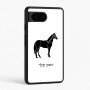 כיסוי בעיצוב אישי עם השם שלך לדגם - Google Pixel 6 5G בעיצוב סוס