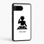 כיסוי בעיצוב אישי עם השם שלך לדגם - Google Pixel 6 5G בעיצוב אזור מוזיקה של די ג'יי