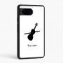 כיסוי בעיצוב אישי עם השם שלך לדגם - Google Pixel 6 5G בעיצוב כינור