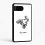 כיסוי בעיצוב אישי עם השם שלך לדגם - Google Pixel 6 5G בעיצוב רוכב טרקטורונים