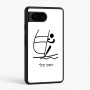 כיסוי בעיצוב אישי עם השם שלך לדגם - Google Pixel 6 5G בעיצוב שייט אולימפי
