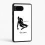 כיסוי בעיצוב אישי עם השם שלך לדגם - Google Pixel 6 5G בעיצוב סקי