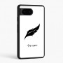 כיסוי בעיצוב אישי עם השם שלך לדגם - Google Pixel 6 5G בעיצוב נוצת נוצה