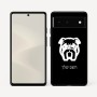 כיסוי בעיצוב אישי עם השם שלך לדגם - Google Pixel 6 5G בעיצוב פרצוף בולדוג