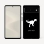 כיסוי בעיצוב אישי עם השם שלך לדגם - Google Pixel 6 5G בעיצוב דינוזאור