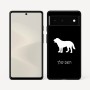 כיסוי בעיצוב אישי עם השם שלך לדגם - Google Pixel 6 5G בעיצוב כלב