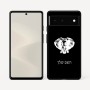 כיסוי בעיצוב אישי עם השם שלך לדגם - Google Pixel 6 5G בעיצוב ראש פיל