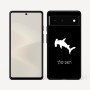 כיסוי בעיצוב אישי עם השם שלך לדגם - Google Pixel 6 5G בעיצוב כריש ראש פטיש
