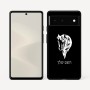 כיסוי בעיצוב אישי עם השם שלך לדגם - Google Pixel 6 5G בעיצוב ראש סוס