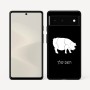 כיסוי בעיצוב אישי עם השם שלך לדגם - Google Pixel 6 5G בעיצוב חזיר