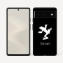 כיסוי בעיצוב אישי עם השם שלך לדגם - Google Pixel 6 5G בעיצוב צפרדע טרופית