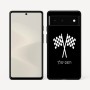 כיסוי בעיצוב אישי עם השם שלך לדגם - Google Pixel 6 5G בעיצוב דגל המירוץ