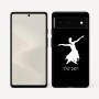 כיסוי בעיצוב אישי עם השם שלך לדגם - Google Pixel 6 5G בעיצוב בלרינה