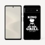 כיסוי בעיצוב אישי עם השם שלך לדגם - Google Pixel 6 5G בעיצוב מלך הגריל