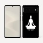 כיסוי בעיצוב אישי עם השם שלך לדגם - Google Pixel 6 5G בעיצוב אימון יוגה