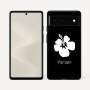 כיסוי בעיצוב אישי עם השם שלך לדגם - Google Pixel 6 5G בעיצוב פרח היביסקוס