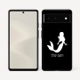 כיסוי בעיצוב אישי עם השם שלך לדגם - Google Pixel 6 5G בעיצוב בתולת ים - אישה