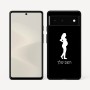 כיסוי בעיצוב אישי עם השם שלך לדגם - Google Pixel 6 5G בעיצוב אישה בהריון