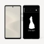 כיסוי בעיצוב אישי עם השם שלך לדגם - Google Pixel 6 5G בעיצוב נסיכה