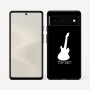 כיסוי בעיצוב אישי עם השם שלך לדגם - Google Pixel 6 5G בעיצוב גיטרה