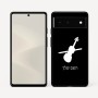 כיסוי בעיצוב אישי עם השם שלך לדגם - Google Pixel 6 5G בעיצוב כינור