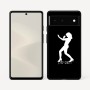 כיסוי בעיצוב אישי עם השם שלך לדגם - Google Pixel 6 5G בעיצוב אישה מגוננת