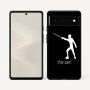 כיסוי בעיצוב אישי עם השם שלך לדגם - Google Pixel 6 5G בעיצוב לוחם סייף