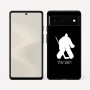 כיסוי בעיצוב אישי עם השם שלך לדגם - Google Pixel 6 5G בעיצוב הוקי שוערים