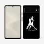 כיסוי בעיצוב אישי עם השם שלך לדגם - Google Pixel 6 5G בעיצוב שחקן הוקי