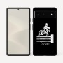 כיסוי בעיצוב אישי עם השם שלך לדגם - Google Pixel 6 5G בעיצוב רוכב סוסים