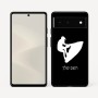 כיסוי בעיצוב אישי עם השם שלך לדגם - Google Pixel 6 5G בעיצוב אופנוע ים