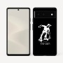 כיסוי בעיצוב אישי עם השם שלך לדגם - Google Pixel 6 5G בעיצוב ילד סקייטבורד