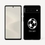 כיסוי בעיצוב אישי עם השם שלך לדגם - Google Pixel 6 5G בעיצוב כדורגל כדור כדורגל