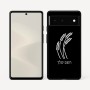 כיסוי בעיצוב אישי עם השם שלך לדגם - Google Pixel 6 5G בעיצוב חיטה גלית זהב