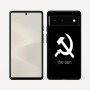 כיסוי בעיצוב אישי עם השם שלך לדגם - Google Pixel 6 5G בעיצוב פטיש ומגל