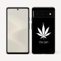 כיסוי בעיצוב אישי עם השם שלך לדגם - Google Pixel 6 5G בעיצוב עלה מריחואנה - גראס