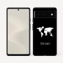כיסוי בעיצוב אישי עם השם שלך לדגם - Google Pixel 6 5G בעיצוב מפת העולם