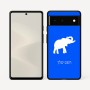 כיסוי בעיצוב אישי עם השם שלך לדגם - Google Pixel 6 5G בעיצוב פיל