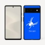 כיסוי בעיצוב אישי עם השם שלך לדגם - Google Pixel 6 5G בעיצוב עכביש