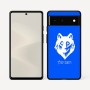 כיסוי בעיצוב אישי עם השם שלך לדגם - Google Pixel 6 5G בעיצוב זאב