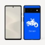 כיסוי בעיצוב אישי עם השם שלך לדגם - Google Pixel 6 5G בעיצוב הארלי-דיווידסון