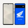 כיסוי בעיצוב אישי עם השם שלך לדגם - Google Pixel 6 5G בעיצוב הונדה