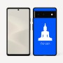 כיסוי בעיצוב אישי עם השם שלך לדגם - Google Pixel 6 5G בעיצוב בודה