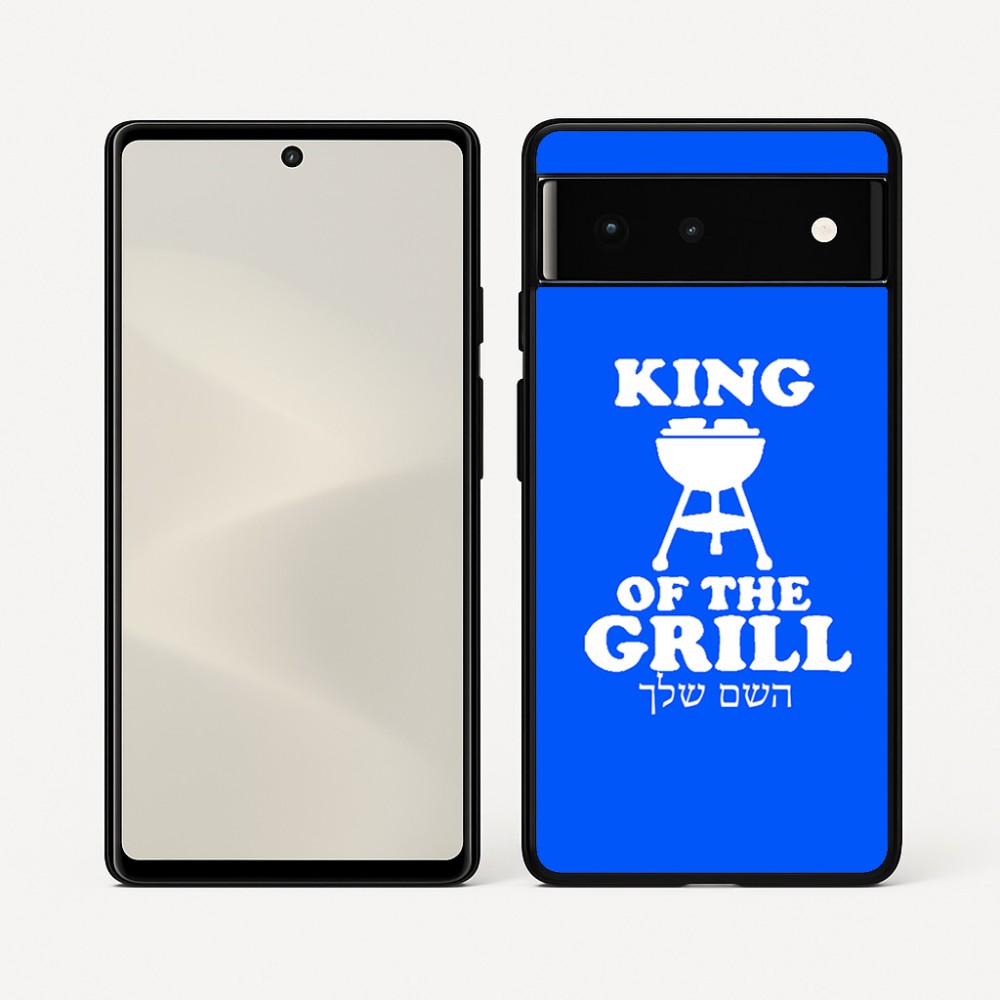 כיסוי בעיצוב אישי עם השם שלך לדגם - Google Pixel 6 5G בעיצוב מלך הגריל