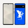 כיסוי בעיצוב אישי עם השם שלך לדגם - Google Pixel 6 5G בעיצוב קופידון