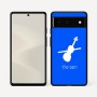כיסוי בעיצוב אישי עם השם שלך לדגם - Google Pixel 6 5G בעיצוב כינור