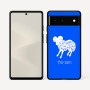 כיסוי בעיצוב אישי עם השם שלך לדגם - Google Pixel 6 5G בעיצוב מזלות - טלה