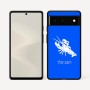 כיסוי בעיצוב אישי עם השם שלך לדגם - Google Pixel 6 5G בעיצוב מזלות - סרטן