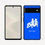 כיסוי בעיצוב אישי עם השם שלך לדגם - Google Pixel 6 5G בעיצוב מזלות - תאומים